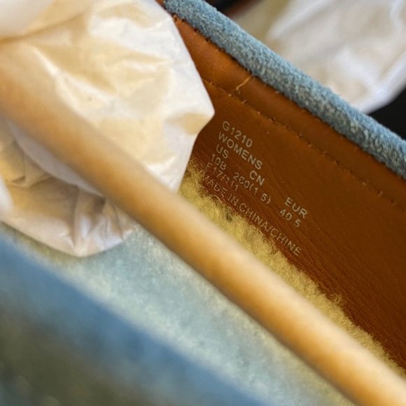 Coach Roccasin T-Rex slipon In Chambray blue, Size 10B - Picture 2 of 6